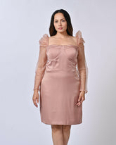 Rose Gold Corset Dress