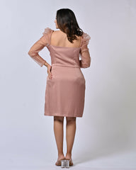 Rose Gold Corset Dress